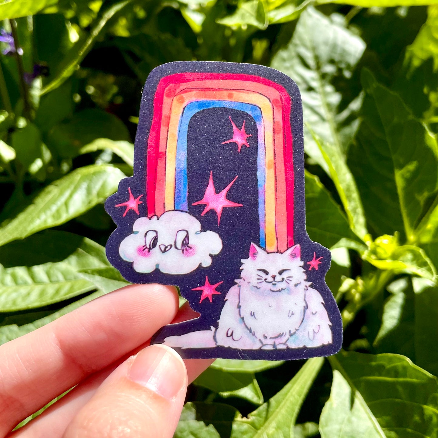 Rainbow Cat Sticker