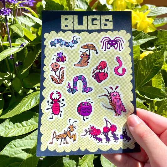 Bug Sticker Sheet