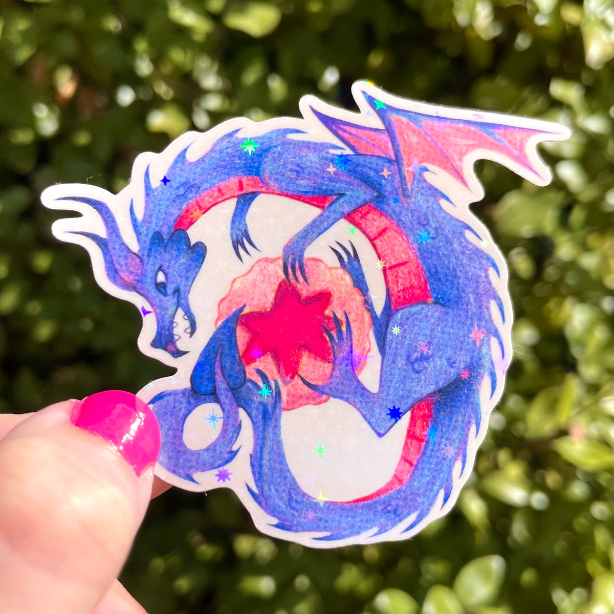 Cookie Dragon Sticker