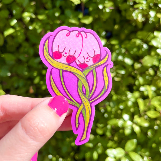Lovely Tulips Sticker
