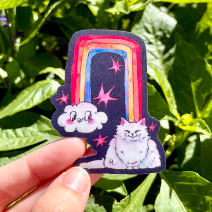 Rainbow Cat Sticker