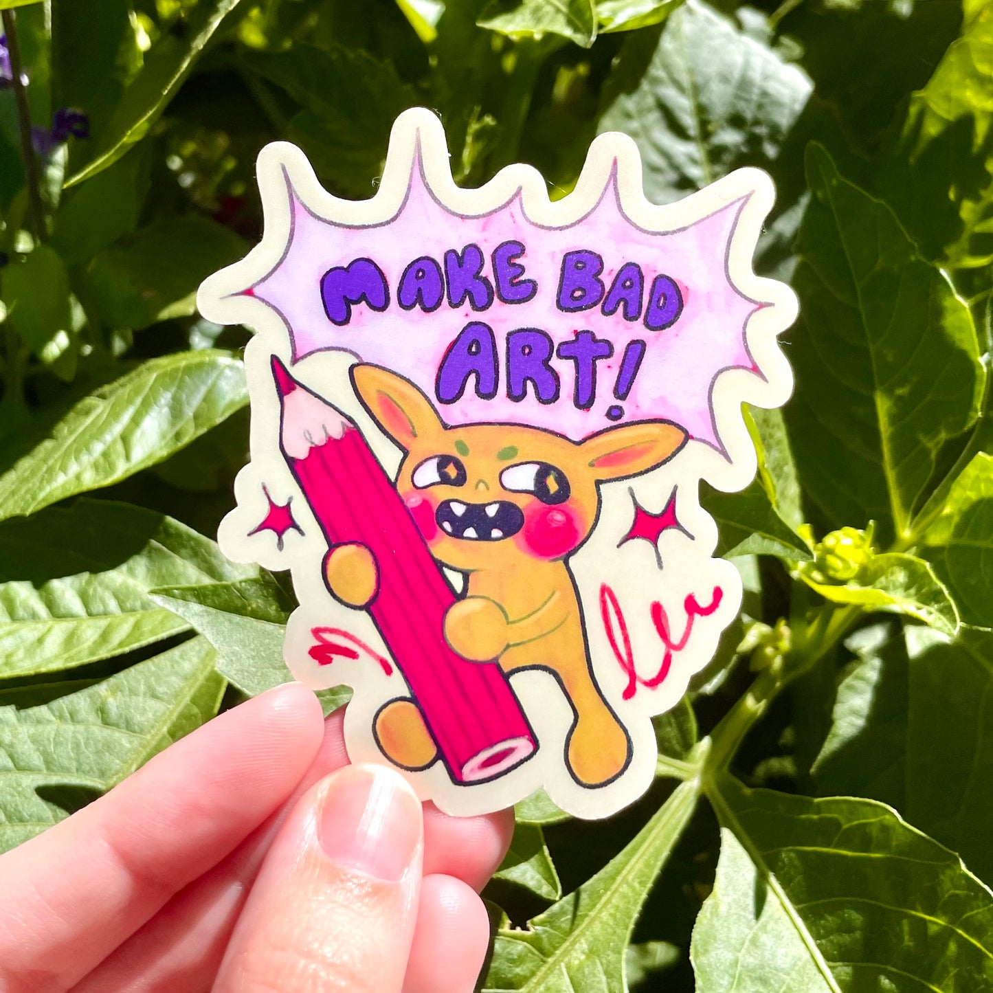 Make Bad Art Sticker