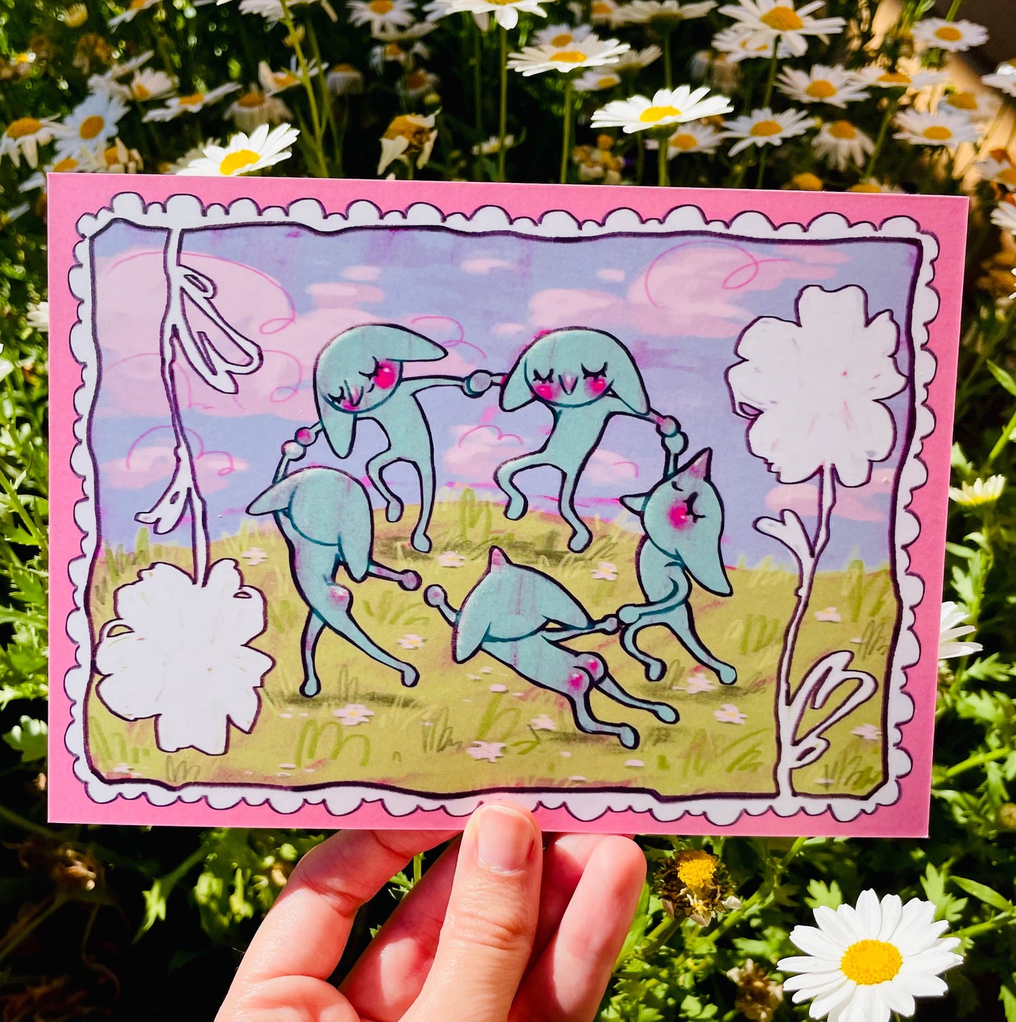 Dancing Goblins 5x7" Print