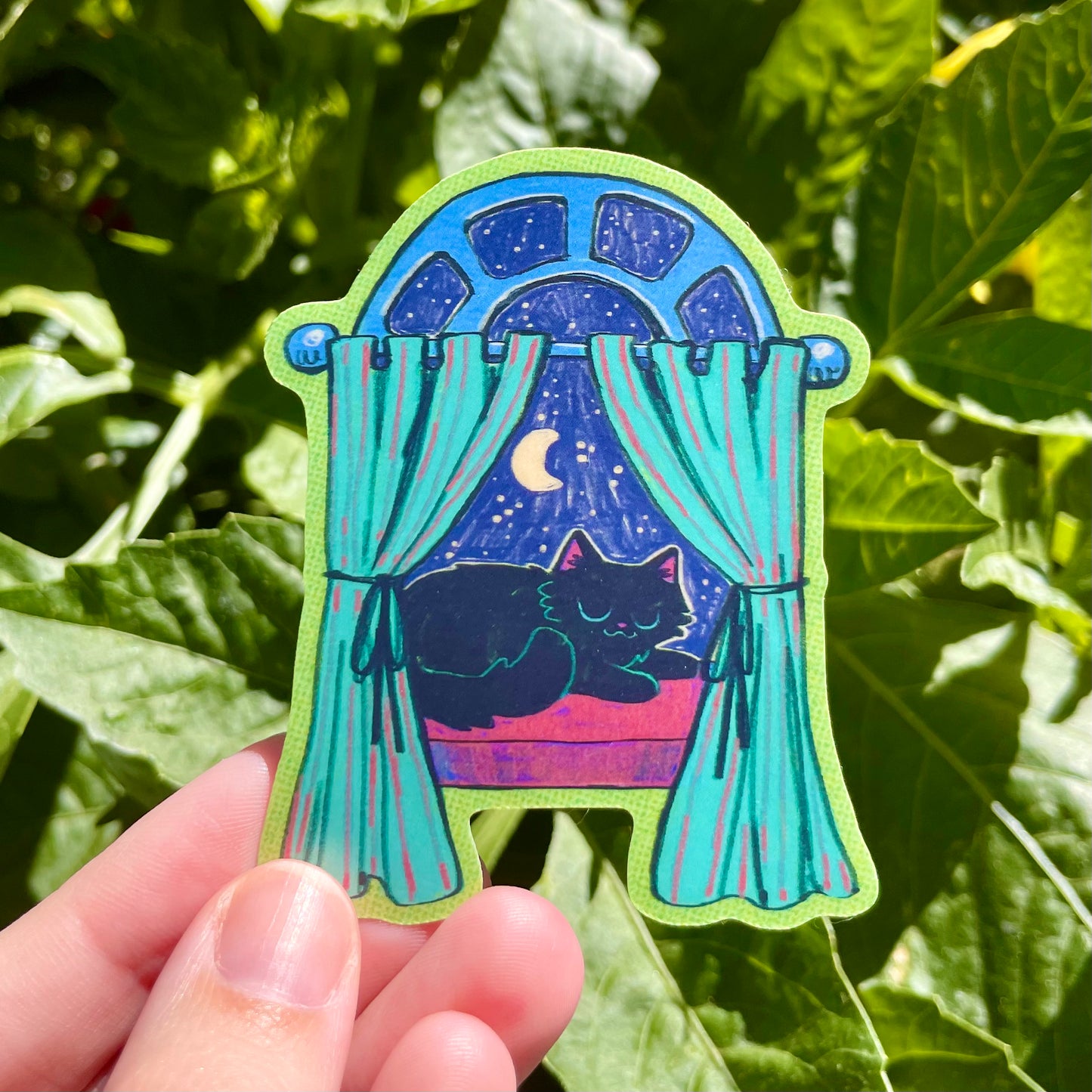 Sleepy Stella Sticker