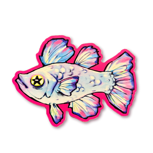 Guppy Boy Sticker