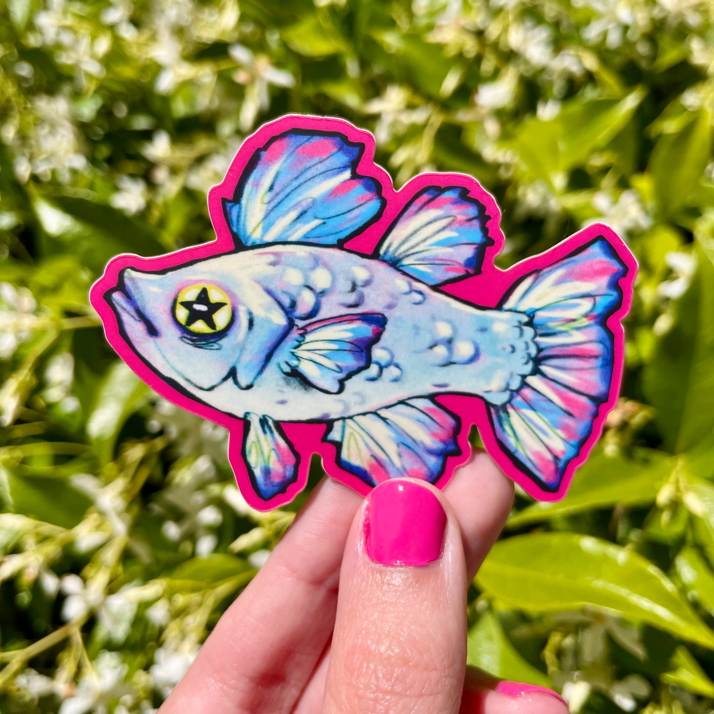 Guppy Boy Sticker