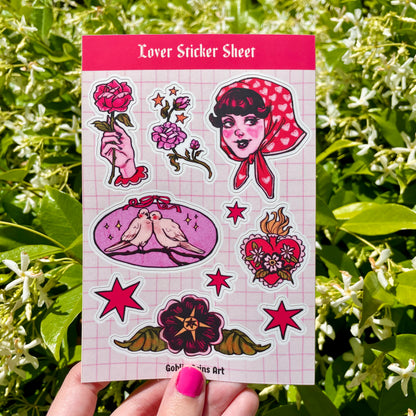 Lover Sticker Sheet