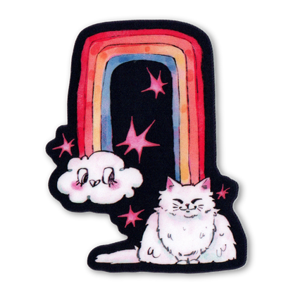 Rainbow Cat Sticker