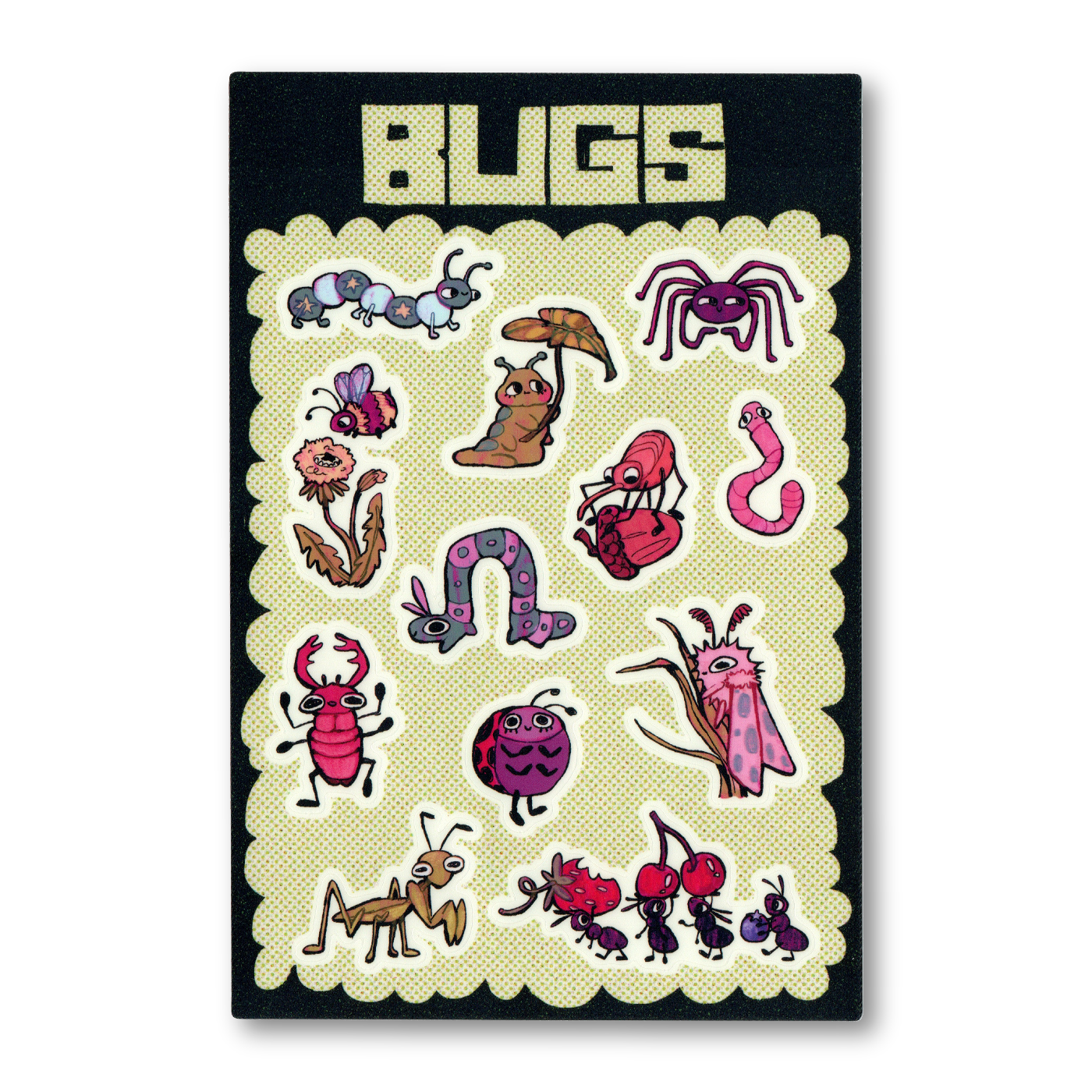 Bug Sticker Sheet