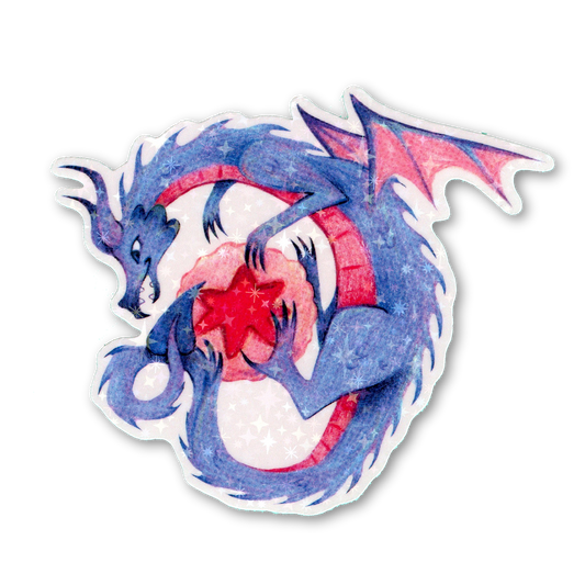 Cookie Dragon Sticker
