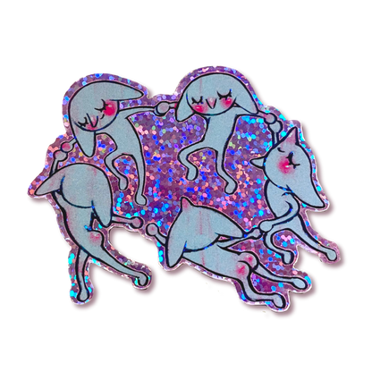 Dancing Goblins Sticker