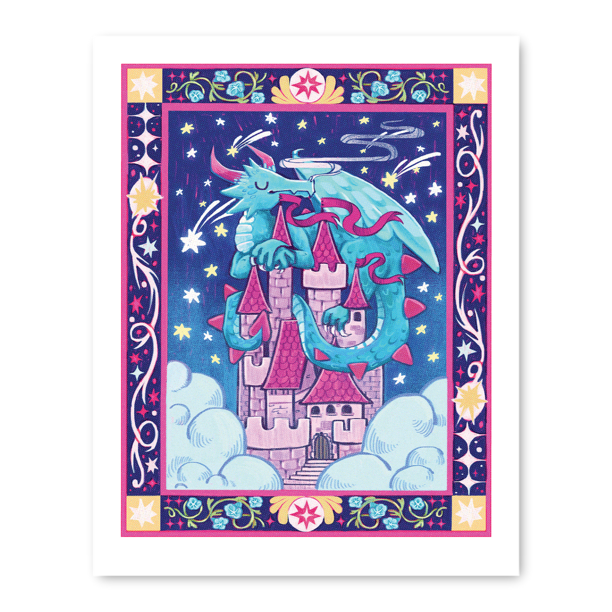 Dreamy Dragon 11x14" Print