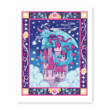 Dreamy Dragon 11x14" Print