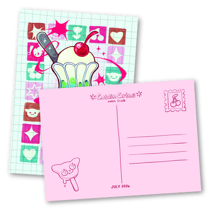 July 2026 5x7" Postcard