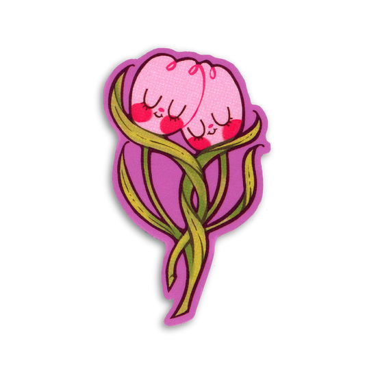 Lovely Tulips Sticker