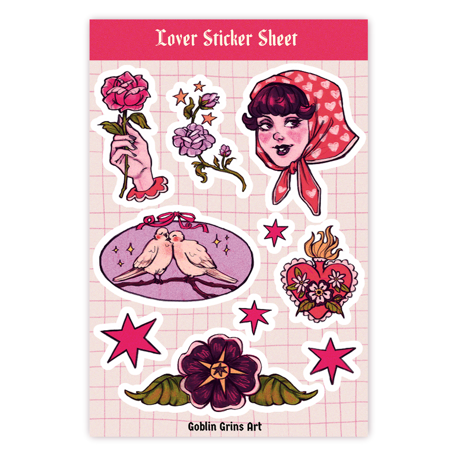 Lover Sticker Sheet