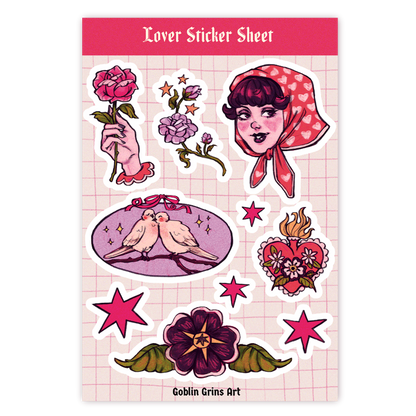 Lover Sticker Sheet