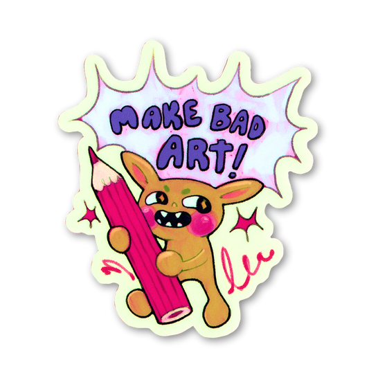 Make Bad Art Sticker