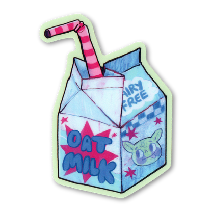 Oat Milk Sticker