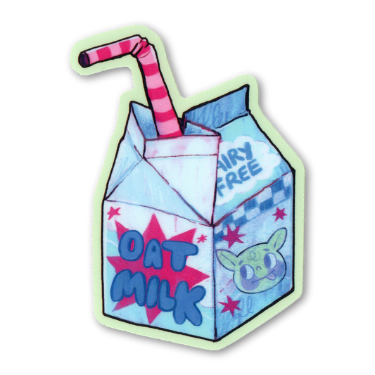 Oat Milk Sticker