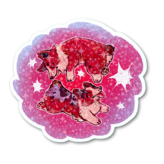 Star Corgis Sticker