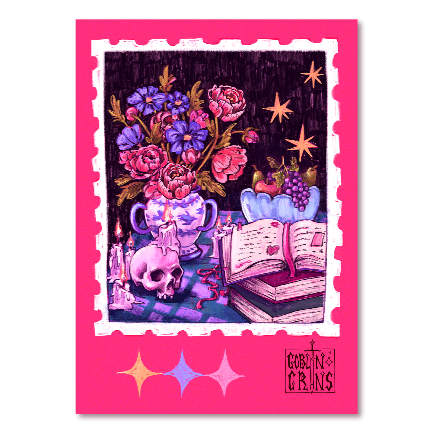 Vanitas Stamp 5x7" Print